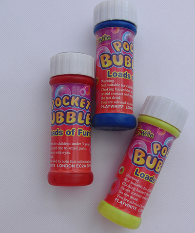 Bubbles for childrens party bags